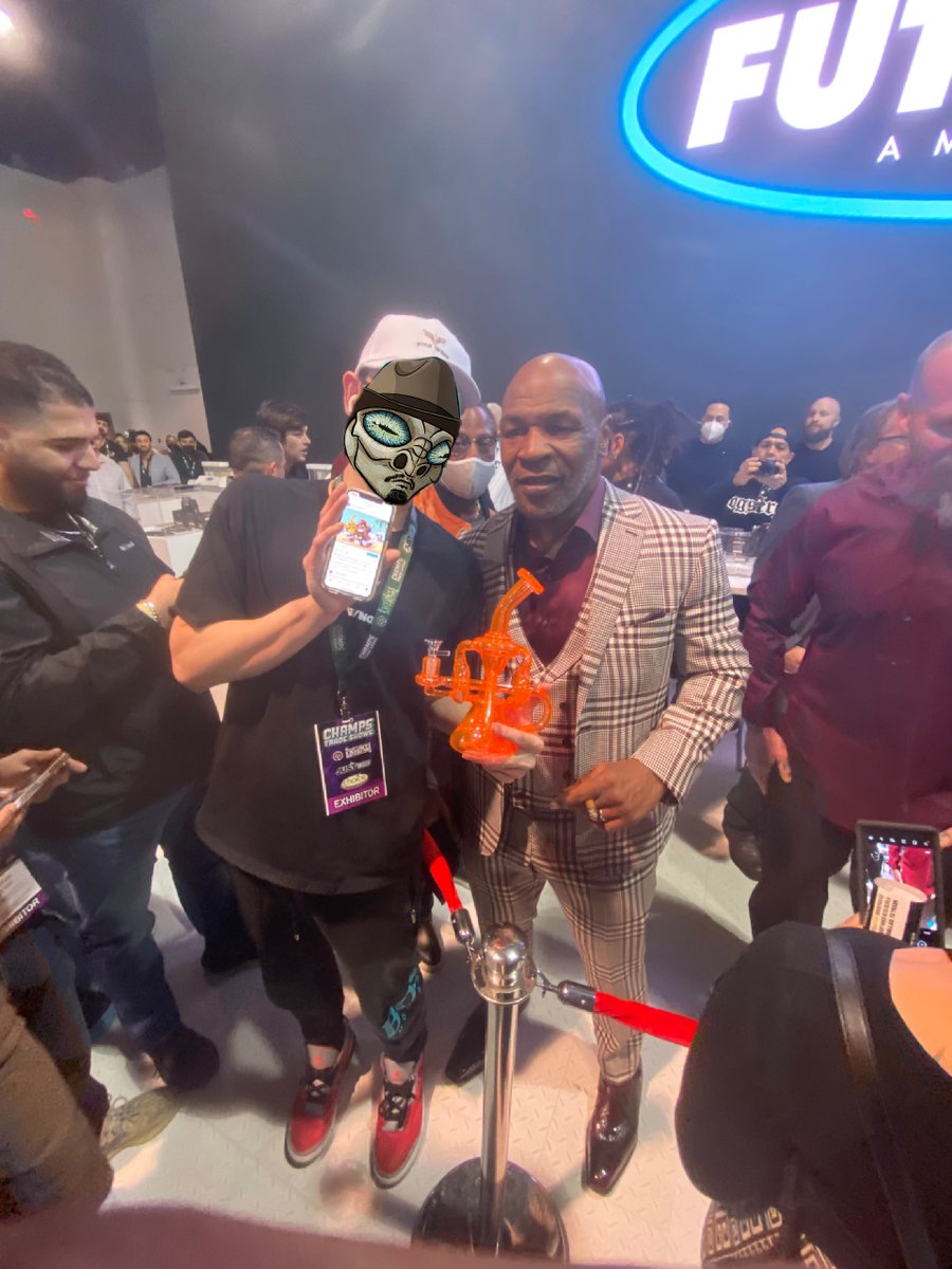 StarWingGalaxy's tweet photo. We were honored to have the Champion Boxer Mike Tyson and the founder of RAW, Josh Kesselman like and promote our NFTs on the Champ Trade Show in Star Wing vegas.
It would be an honor for us at Star Wing to get their confirmation to join the team!
#RAW #MikeTyson #StarWingGalaxy https://t.co/xxN2SRM2tf