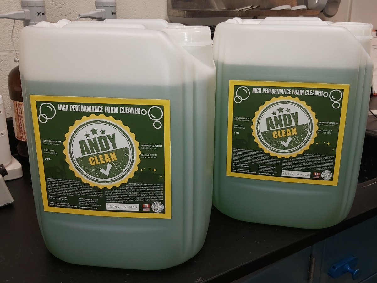 What’s better than #goodcleanfun !? Green Tractors is very excited to announce that we will soon Be carrying #andyclean High Performance Foam Cleaner at Kingston! Ask us for details! <a href="/apasztor82/">Andy Pasztor 🧼🧽</a>
