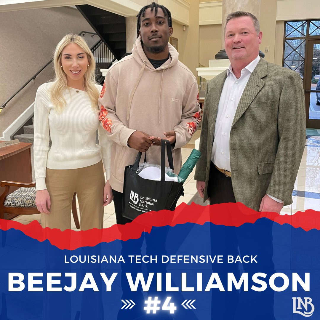 We’re excited to welcome <a href="/BeejaayW/">BeeJay Williamson 4️⃣</a> to our team! LNB continues to support student-athletes and this is just the beginning of a great NIL partnership. #HBTD #BeUncommon
