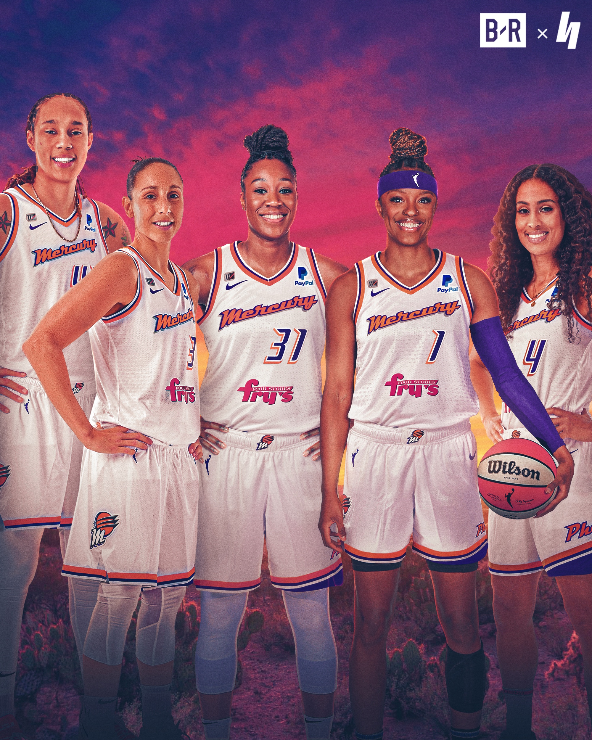 Bleacher Report On Twitter New Look Mercury Looking Dangerous Highlighther Brittney Griner Diana Taurasi Tina Charles Diamond Deshields Skylar Diggins Smith Https T Co Soihvljjor Twitter