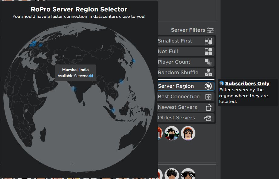 RoPro Roblox Extension on X: Crikey, mate! Aussie servers are now  available in RoPro's Server Region Selector. Cheers! 🦘🐨   / X