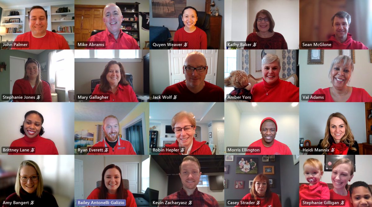 OhioHospitals's tweet image. OHA staff members today participated in #WearRedDay. Go red for women is the American Heart Association’s comprehensive platform designed to increase women’s heart health awareness. #GoRedForWomen