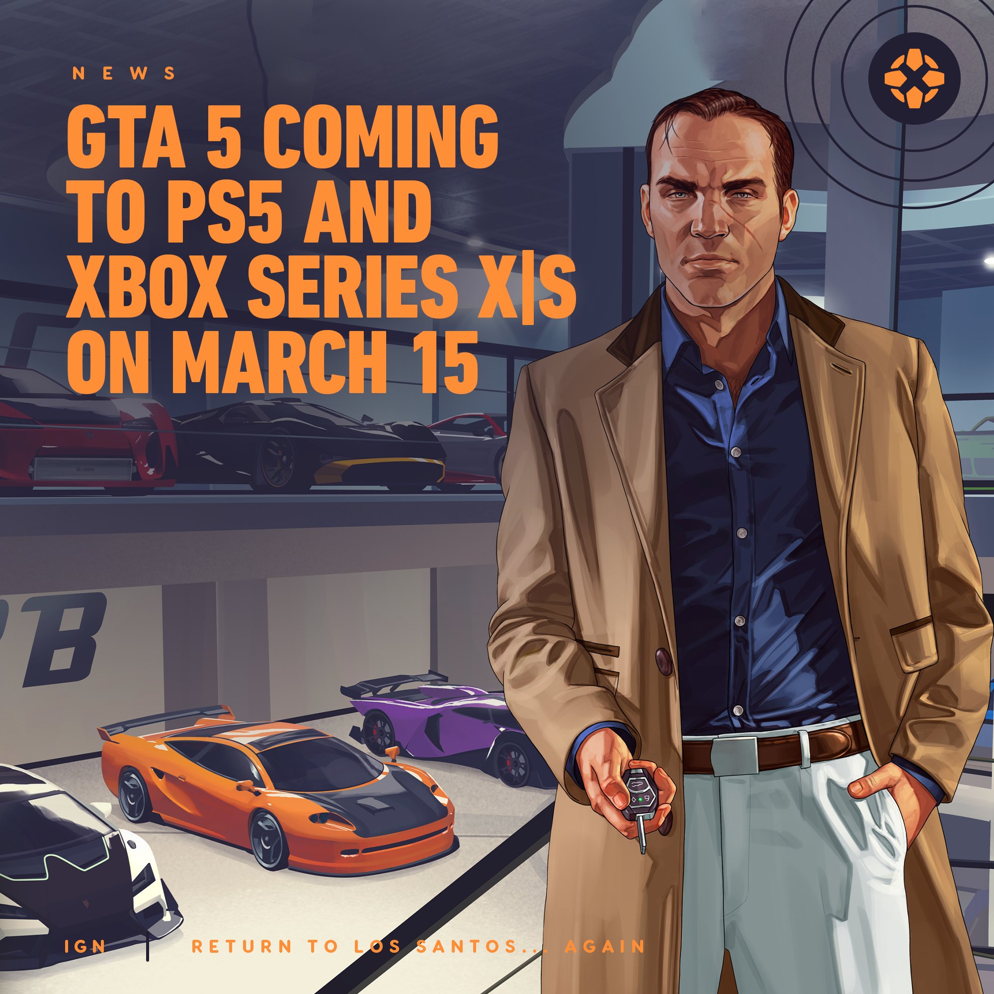 GTA 5 e GTA Online já estão disponíveis para PS5 e Xbox Series X