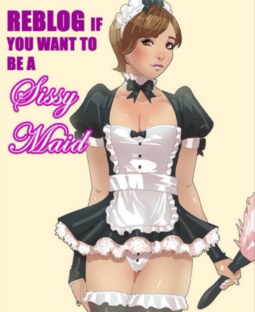 SissySlutDemy's tweet photo. Every sissy wants to be a sissy maid 🥰💖 #Sissy #sissyprincess https://t.co/paLptFNDzL