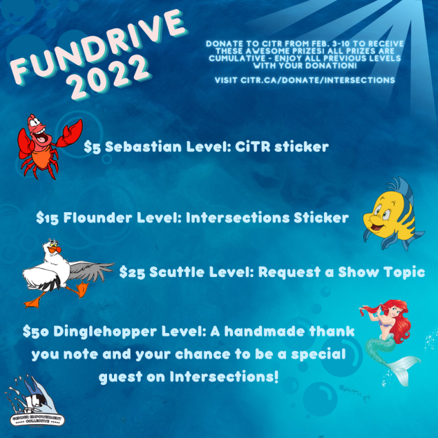 intersect_citr's tweet photo. Its Fundrive once again at CiTR! This year you can reel in some awesome swag when you donate to CiTR on behalf of Intersections!

So visit the link in our bio https://t.co/336p2YWImt to join the wave and support our show! https://t.co/mkiyhqw3D8