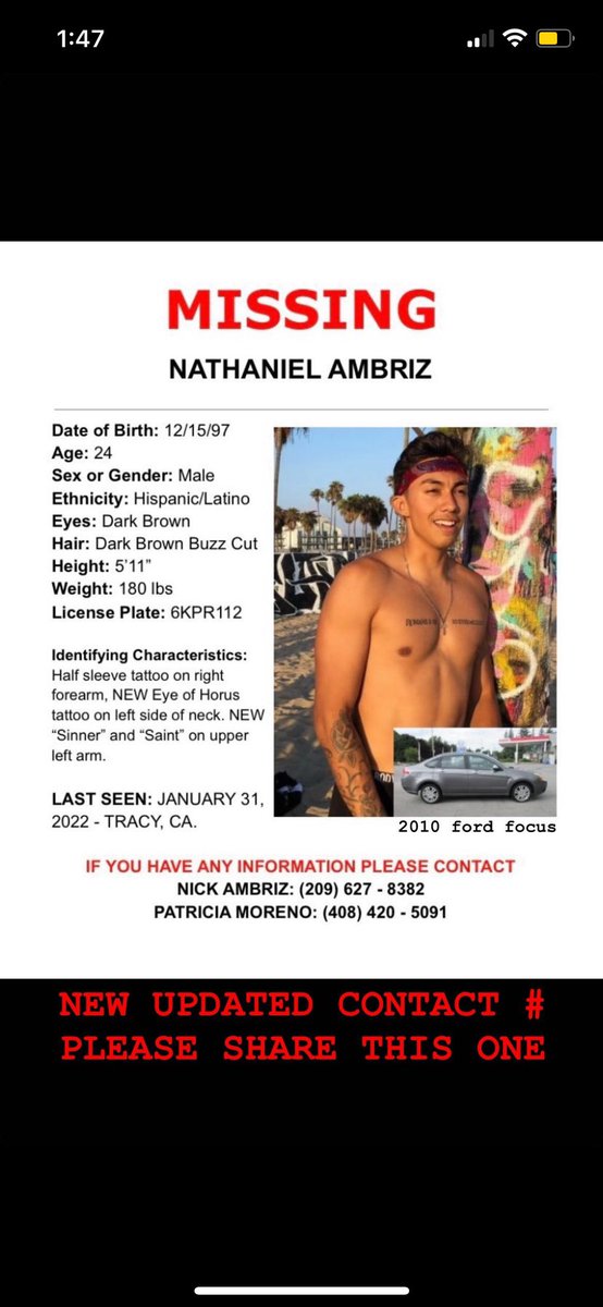 We are still looking so please keep an eye out for him #missingperson #sf #bayarea #sd #la #joshuatree