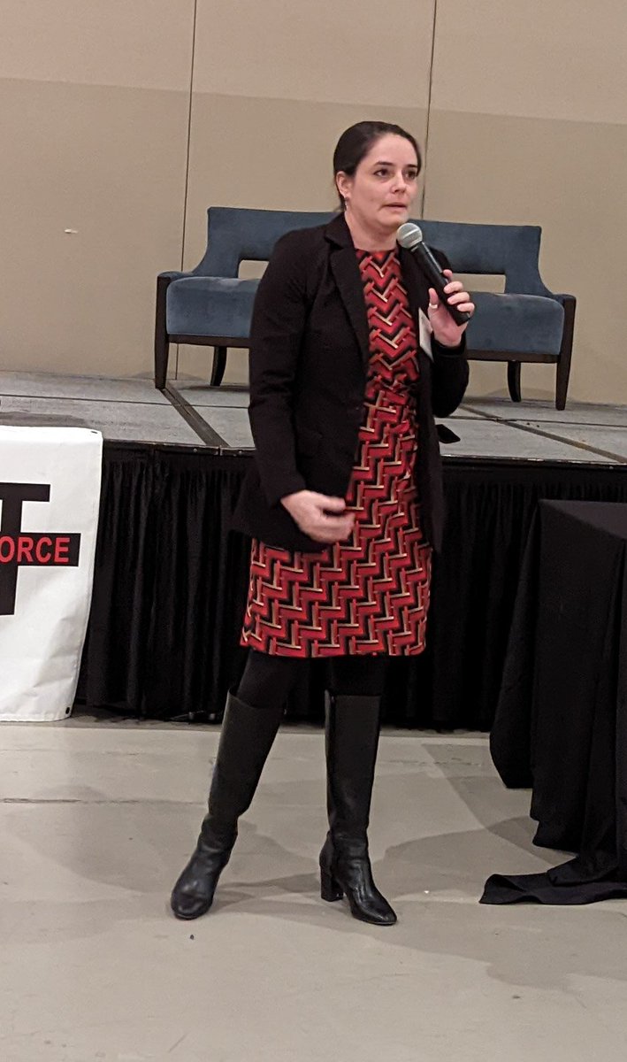 Alabama Assistant Attorney General Audrey Jordan gives a legislative update. Audrey Jordan is a powerful front-liner in this war and we're fortunate to have her. #alabamahumantraffickingsummit #enditalabama