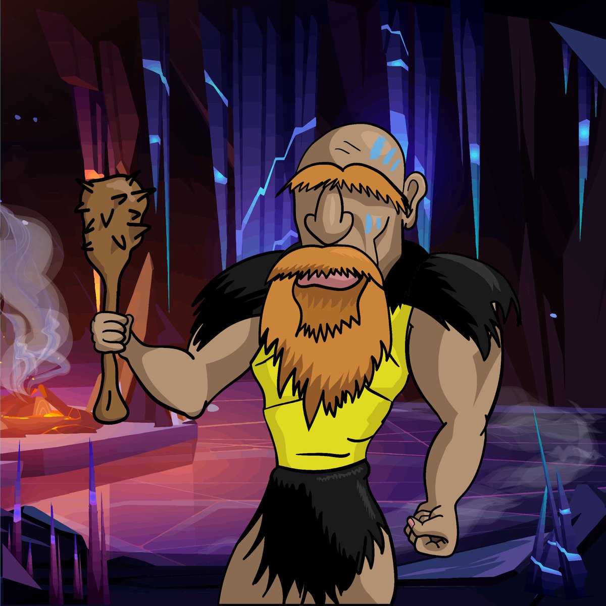 Another $HTR #NFT added to the collection. ManCave Man #4850 <a href="/TheManCaveNFT/">The ManCave Collection</a>  #ManCaveMan