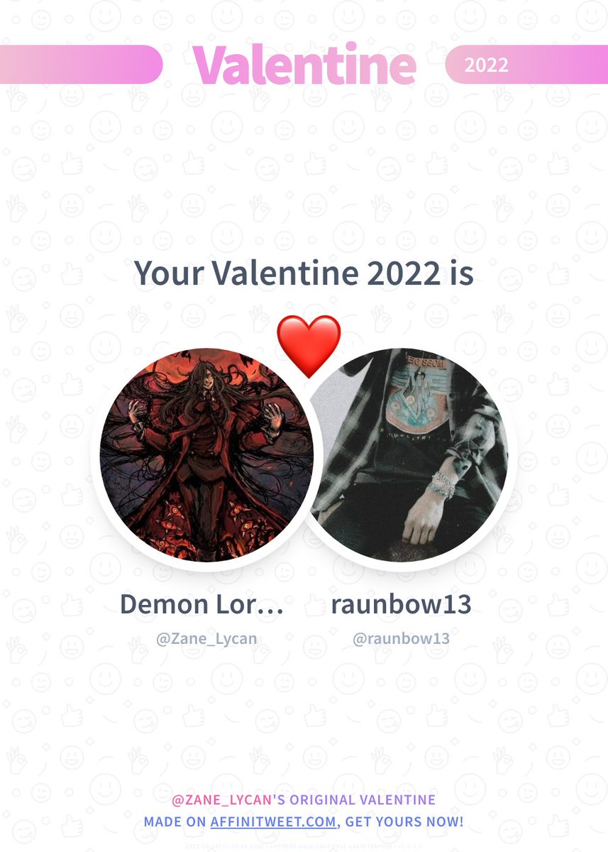 Zane_Lycan's tweet photo. ✨ Valentine

This year you're mine raunbow13! ❤️
And you, whom will be yours?

➡️ https://t.co/zeUMEszcNT https://t.co/Sj0WzTgeLs