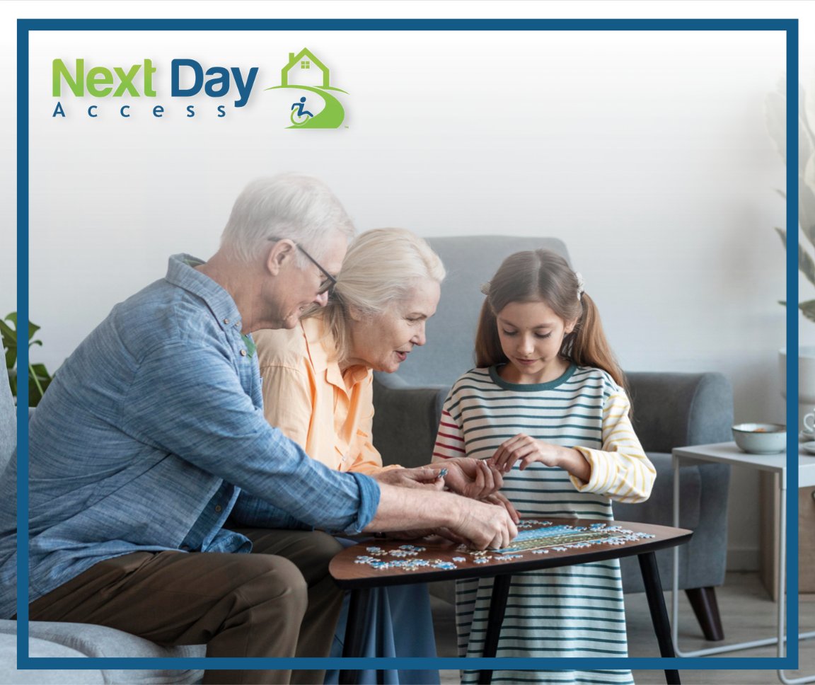 NextDayAccess's tweet photo. Puzzles can be both relaxing and stimulating! Grab your loved ones and enjoy a puzzle together this weekend. For more fun suggestions for aging loved ones, check out our blog: 
https://t.co/UTwb9SSuJr https://t.co/kZwQMIguU7