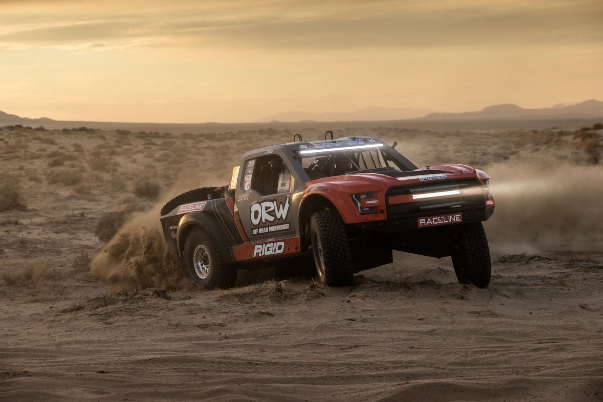 BFGoodrichTires's tweet photo. Put @GregAdlerMotors behind the wheel of the #OffRoadWareHouse truck, and you know something special is in store. He put on a show at @KingoftheHammer https://t.co/9oppVvqkNw
