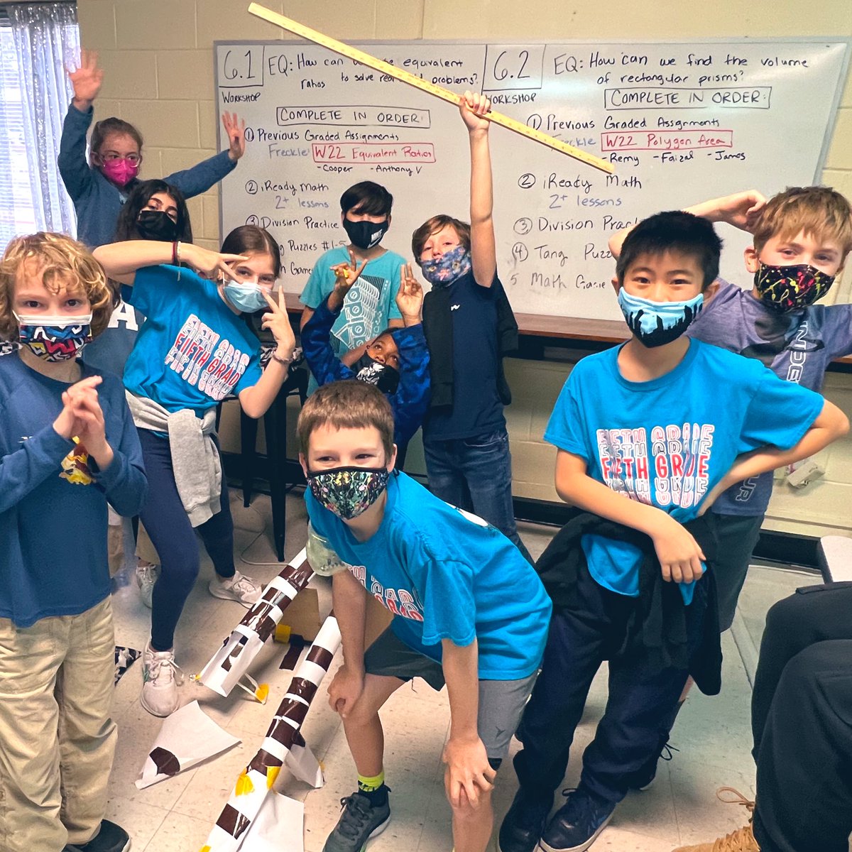What a day! We surprised students with Olympics Day - a full day of games and challenges with their fifth grade Houses. Such a fun way to review our learning and apply problem solving skills. Nothing but smiles from this crew!
