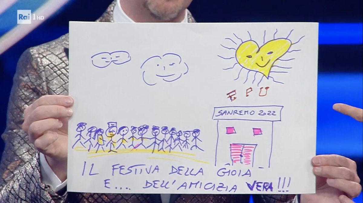 rtl1025's tweet photo. Trova l'errore 😅❌

#Sanremo2022 
#FinalmenteSanremo #Jovanotti https://t.co/u4aoGsOiQk