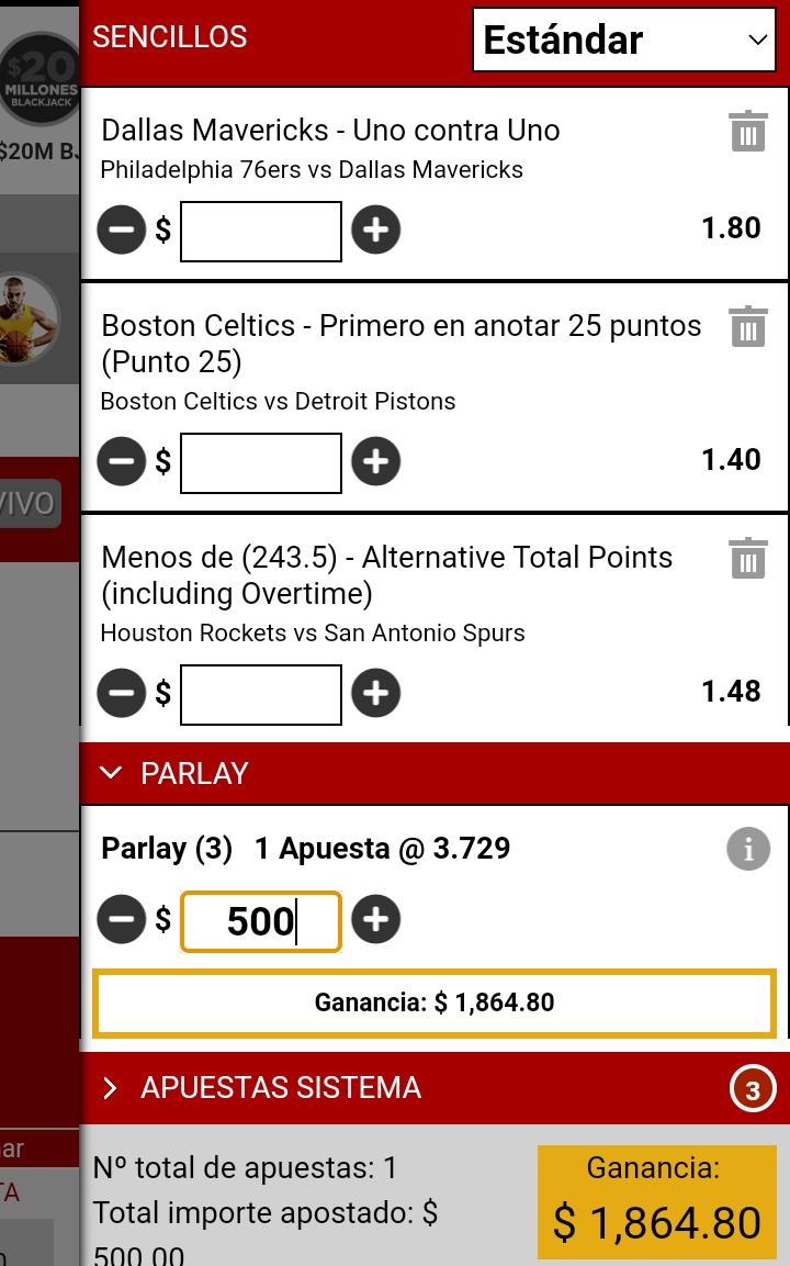 paul_olmedo's tweet photo. 🍀🦉 Búho Picks 🏀

🤑Parlay 3.72 de NBA 🏀🇺🇸

#ParlayGratis #Parlay #Gratis #Pick #Apuestas #Bet #NBA #BuhoPicks https://t.co/0lrAfEMNcp