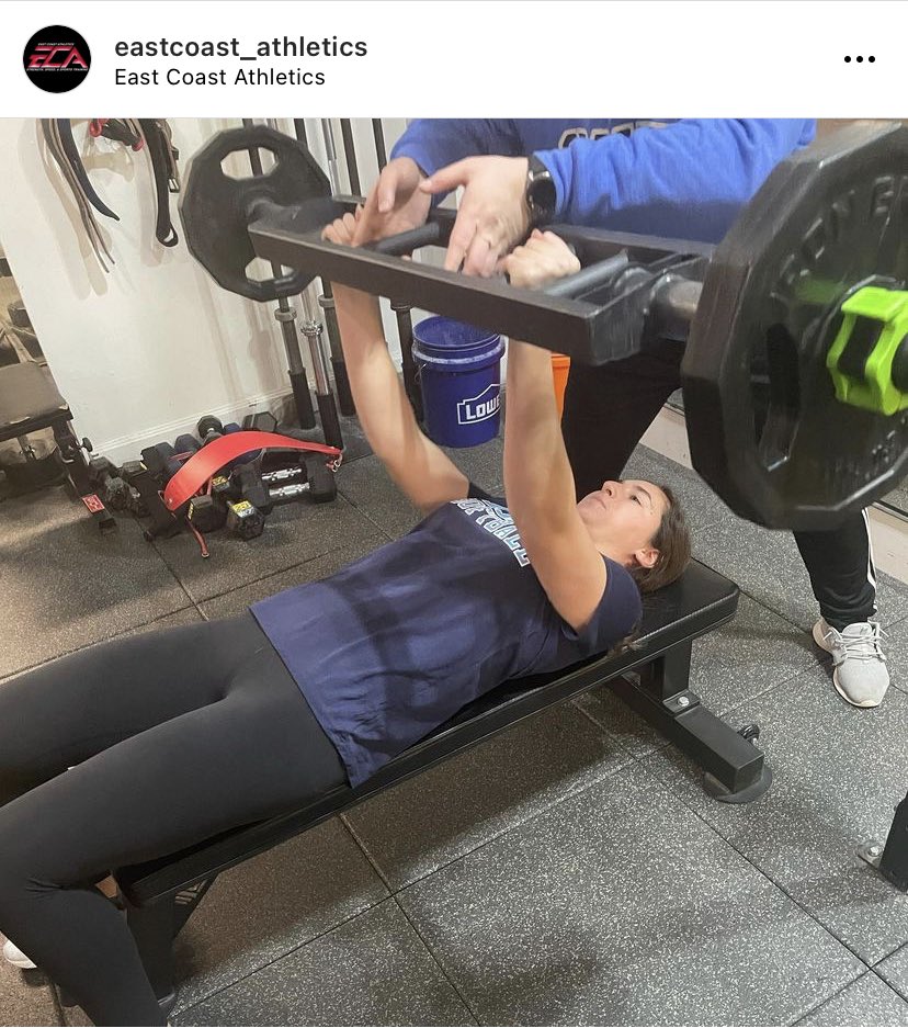 talilocurto2023's tweet photo. Always working hard in the off-season! @DukesGoldTorres @ihasoftballnj @S_Nikorak @Los_Stuff @PlaySoftballNet @IHartFastpitch @EastCoastFP @CoastRecruits @ECATough @ExtraInningSB https://t.co/Z135u8mW4r