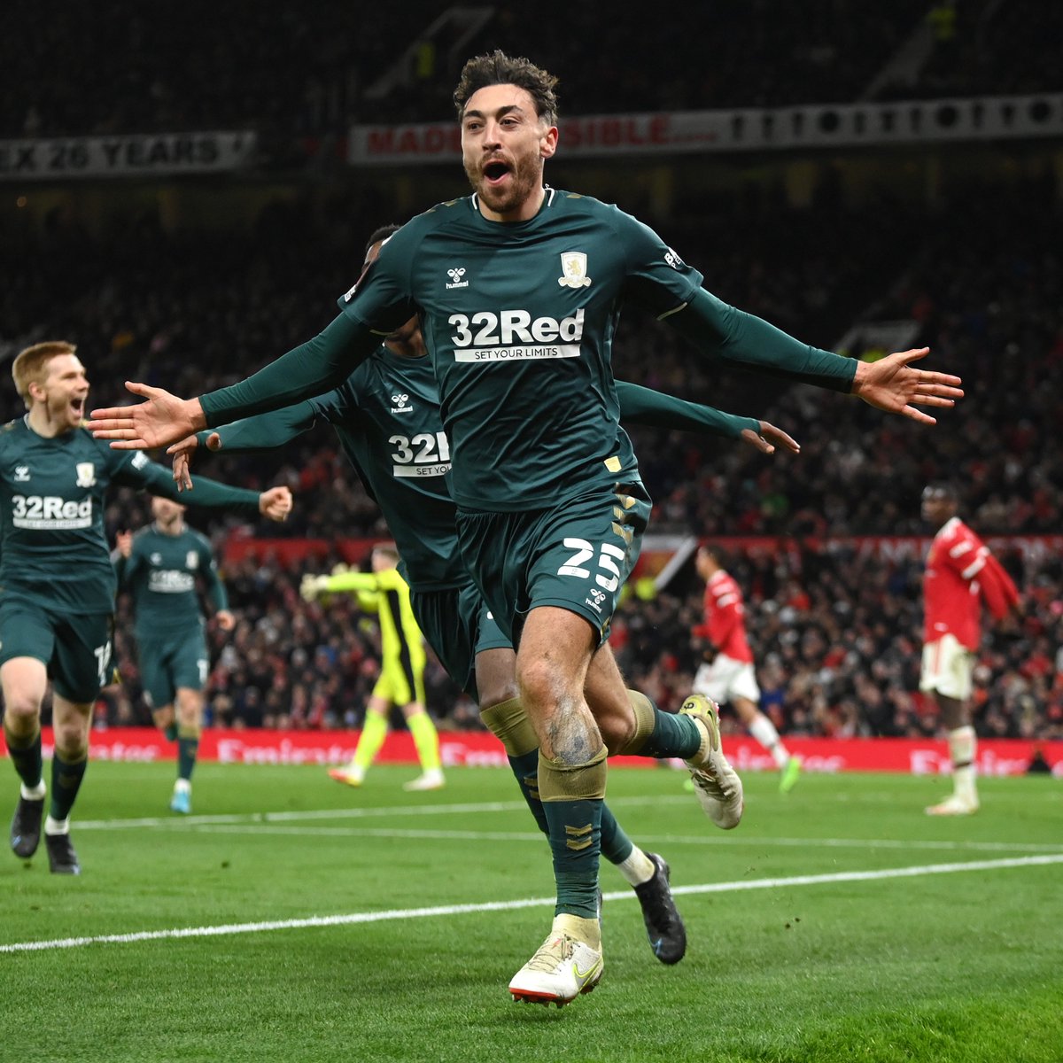 SPORF (@sporf) on Twitter photo 💥<a href="/Boro/">Middlesbrough FC</a> get the <a href="/EmiratesFACup/">Emirates FA Cup</a> 4th Round started with a bang!
🙌 HUGE victory away at Old Trafford.
✨ The magic of the cup! 💥<a href="/Boro/">Middlesbrough FC</a> get the <a href="/EmiratesFACup/">Emirates FA Cup</a> 4th Round started with a bang!
🙌 HUGE victory away at Old Trafford.
✨ The magic of the cup!