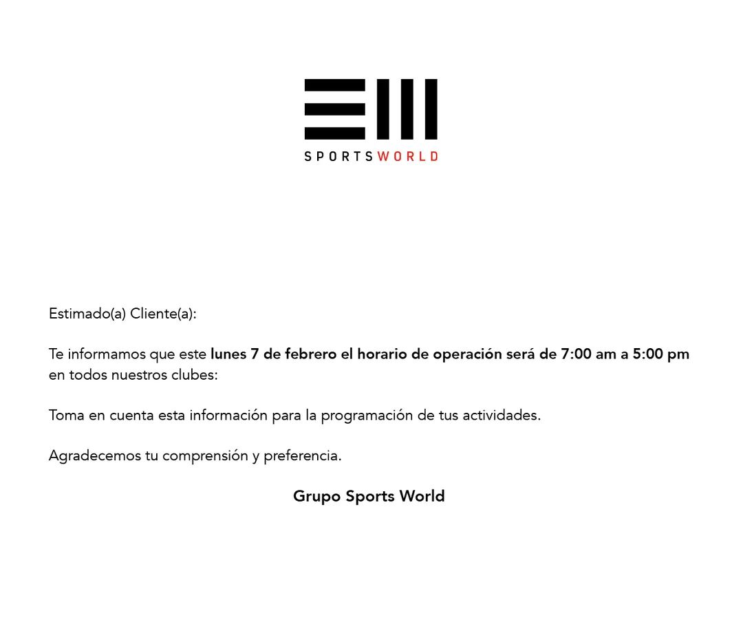 Información importante.