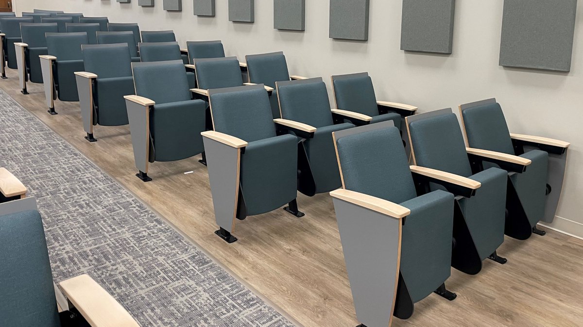 Ochsner Medical Center, Monroe Hall

#auditoriumseating #auditoriumdesign #furnituredesign