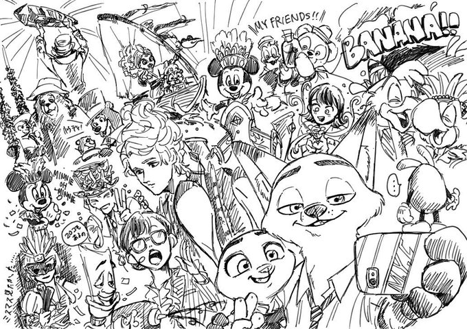 このイラストが史上最高に自分らしさが出ている気がするな 