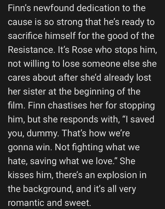 Twirl4meK's tweet photo. #StarWars #FinnRose #TLJ https://t.co/Mcfny0ikzE
