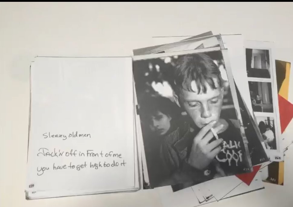 helloejen's tweet photo. Jim Goldberg has released the second printing of Raised by Wolves (bootleg edition) https://t.co/PJajKU1pA1

I found my copy at Recycle Books in Denton, TX back in the 1990s https://t.co/4AGBGlPU76