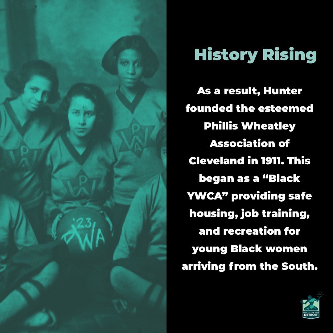 DetroitParksRec's tweet photo. Today in Black History: Jane Edna Hunter.
Recreation Pioneer. Civil Rights Icon.
#HistoryRising https://t.co/QaHxo0HHnM