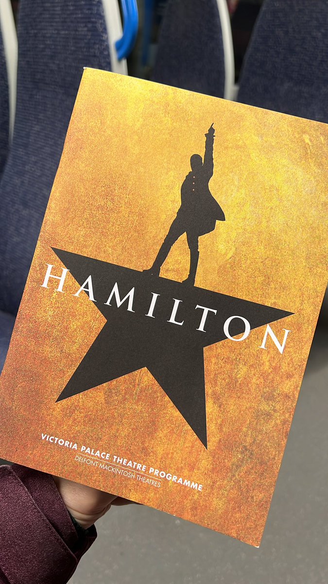 Saw #Hamilton tonight 🎉 and it was epic! Really impressed by <a href="/MrJayPerry/">Jay Perry</a> - a superb A.Burr