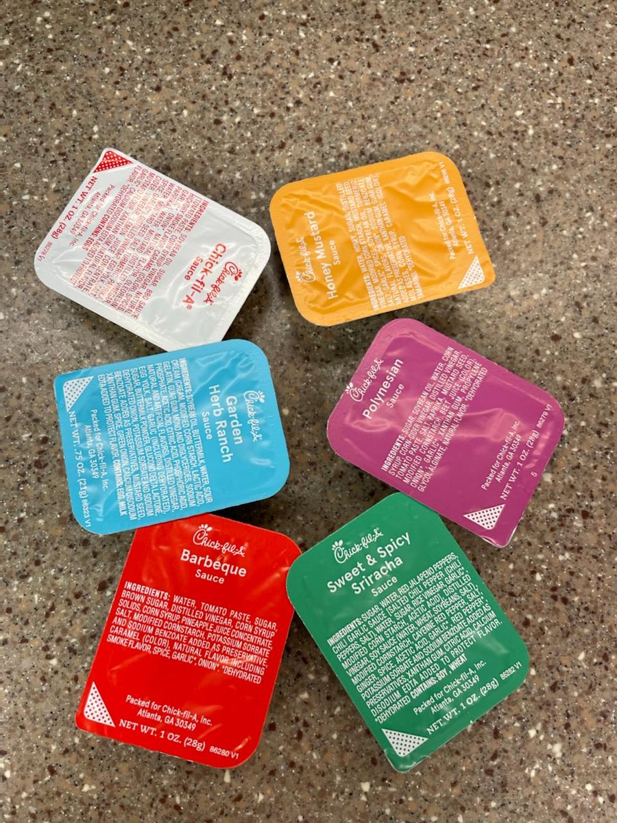 DH_ChickfilA's tweet image. Which one is your favorite #Chickfila sauce?#yummypleasure @DH_ChickfilA #itsthelittlethings☺