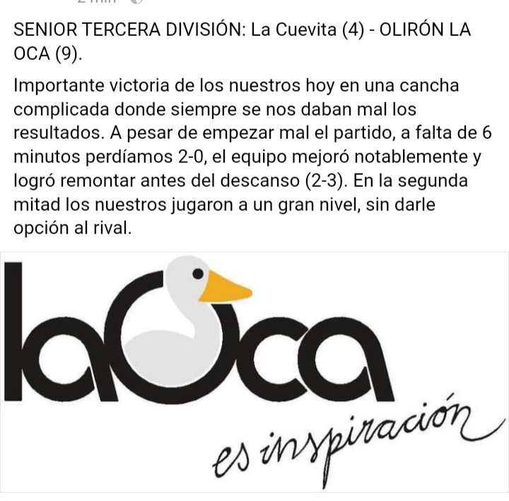 C. D. Olirón Futsal (@olironfutsal) on Twitter photo 