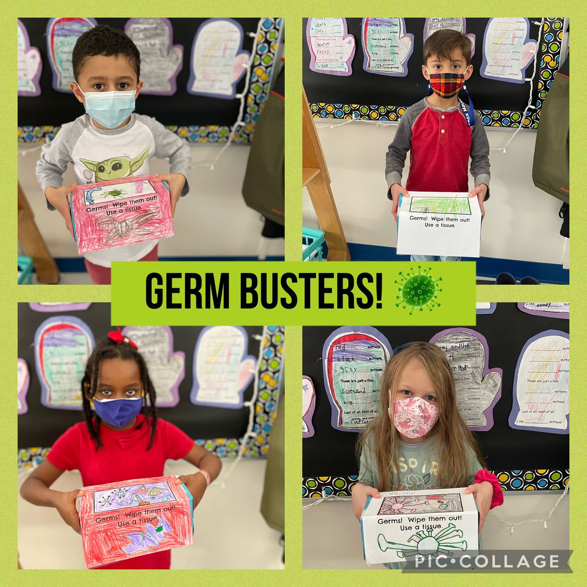 MrsMacSEAS's tweet photo. Check out these #GermBusters! 🦠 #washyourhands https://t.co/NsBn568ENb