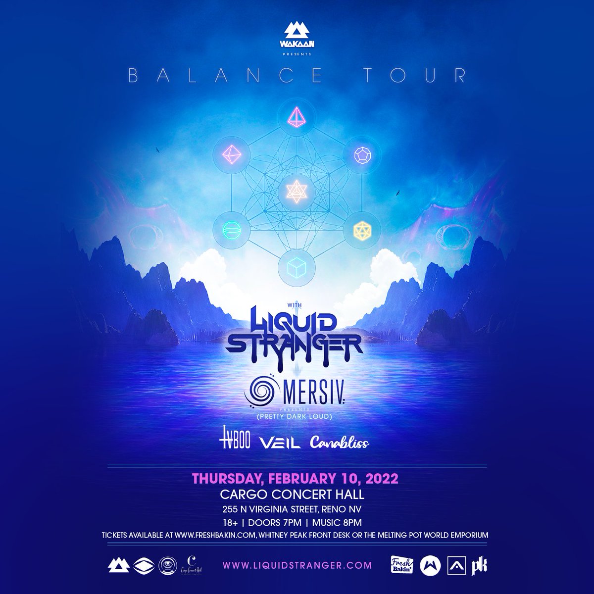 CargoReno's tweet image. Liquid Stranger is next Thursday! Consider this your warning to purchase your tickets before they sell out! 😬
⠀⠀⠀⠀⠀⠀⠀⠀⠀
#CargoReno #LiquidStranger #FreshBakin #RenoTahoe