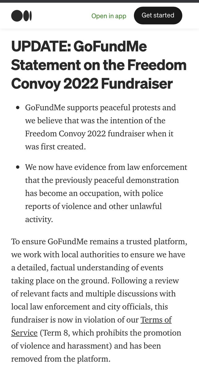 At the request of Trudeau,  @GoFundMe has just stolen $9,000,000 from the truckers. Rather than automatically refunding it to the donors, they say they’re going to give it to groups of their own choosing. What a windfall for Black Lives Matter, Greenpeace and Planned Parenthood!