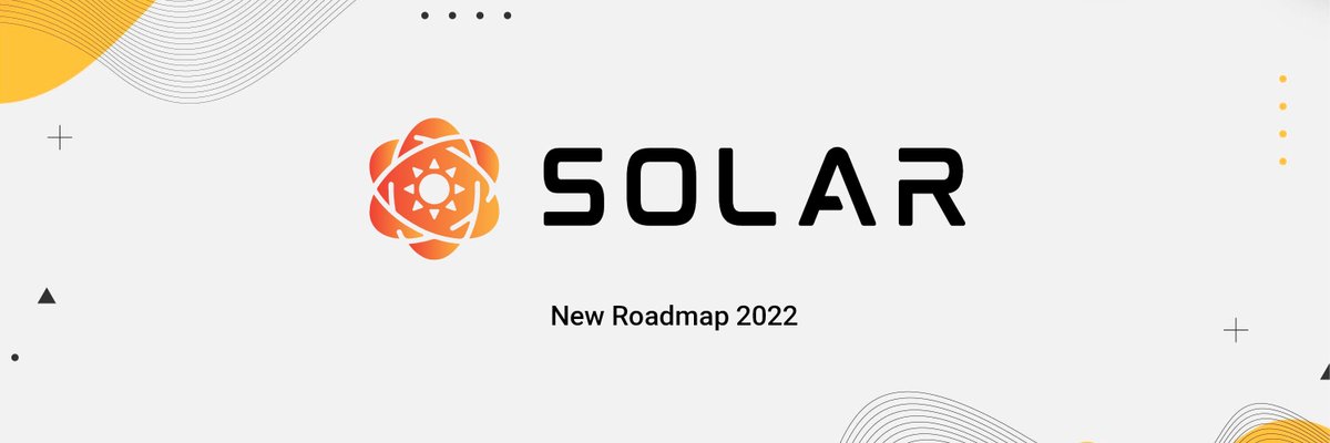 The new 2022 Solar Roadmap is now live.
Click on the link below to learn more!

solar.network/roadmap

#SXP #Solar #Metaverse #NFT #Solarverse #Games #Governance #Decentralized #VirtualReality #VRgames #SmartContracts 
<a href="/SolarNetwork/">Solar</a>
 #DeFi #UtilityNFT #BlockchainGames