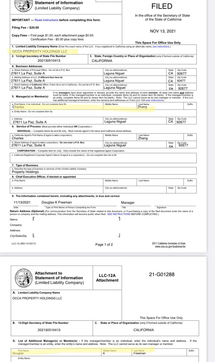 Can someone explain to me why Douglas Freeman & Charlie Zhang, the men behind the upcoming Celebration of Heroes event honoring the scientists responsible for the COVID-19 vaccines…bought a building for America’s Frontline Doctor Dr Jeff Barke’s Hillsdale charter school ?  https://twitter.com/ocregister/status/1466060014557220867