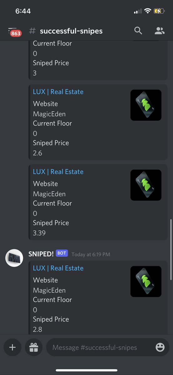 ProtoPass's tweet image. Yet again another cookout floor right now is 7 Sol! 🥱🥇🔥

Stop sleeping on us!