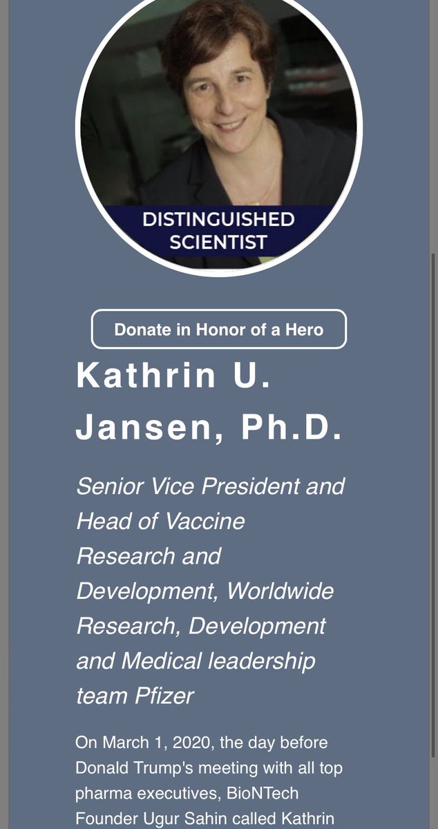 The event is honoring scientists that played significant roles, including the development of covid vaccines. Meanwhile, I heard about the building purchase by Dr Barke during a board meeting where he also shared info to parents on why he doesn’t recommend covid vaccines for kids.