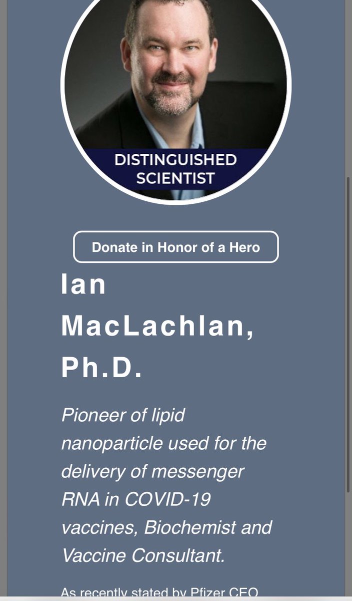 The event is honoring scientists that played significant roles, including the development of covid vaccines. Meanwhile, I heard about the building purchase by Dr Barke during a board meeting where he also shared info to parents on why he doesn’t recommend covid vaccines for kids.