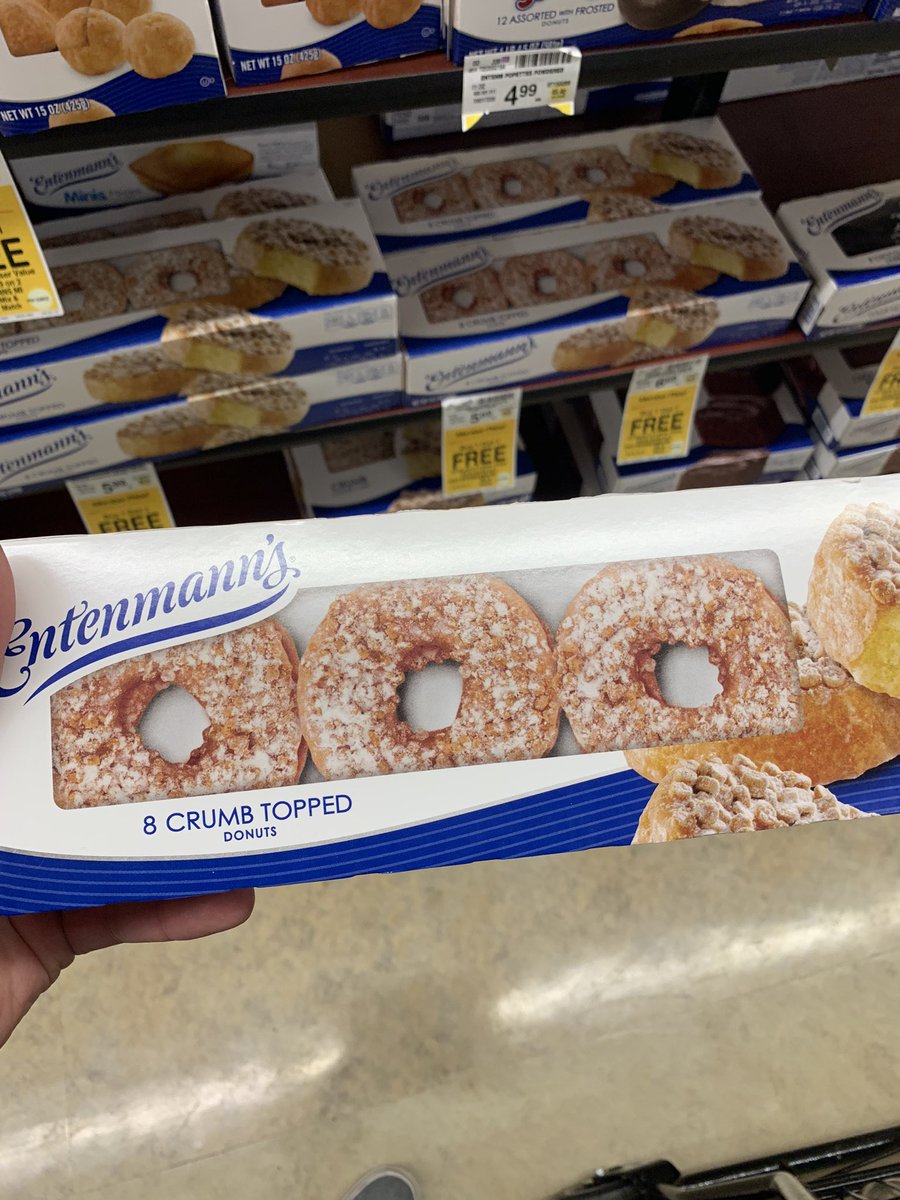 Andrew_Tillett1's tweet photo. #Entenmann’s donuts have been demoted from their room with a view and join cereal in having no window pane. New Material Seinfeld needs to update his bit. .@peteholmes https://t.co/Ik1UblEZQo