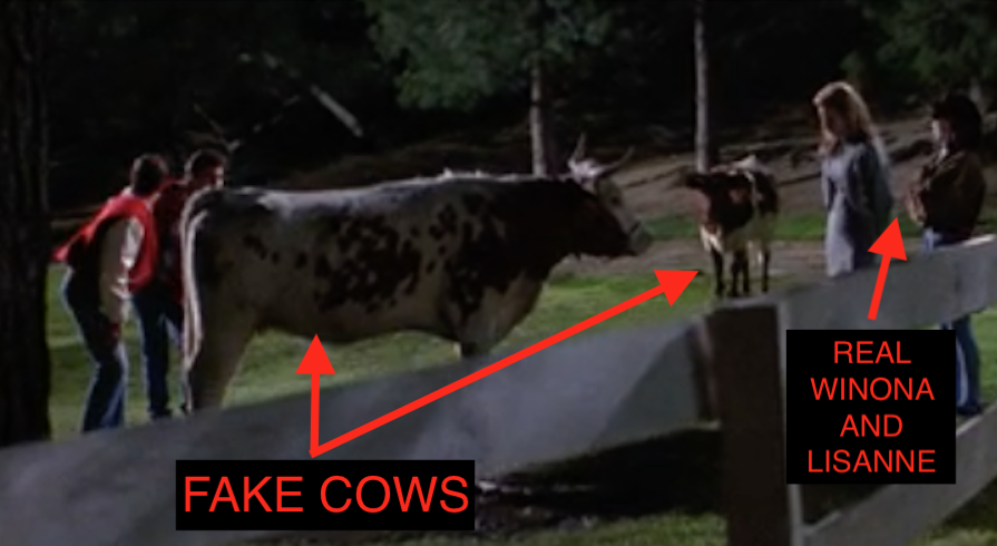 p_labyorteaux's tweet photo. #FEBUHEATHERSARY TRIVA: For humane reasons we we used #FakeCows in #Heathers. For comedic reasons we still threw #RealMud on #WinonaRyder and #LisanneFalk! After #LHOTP before #JAG https://t.co/tTf2ISwdMH