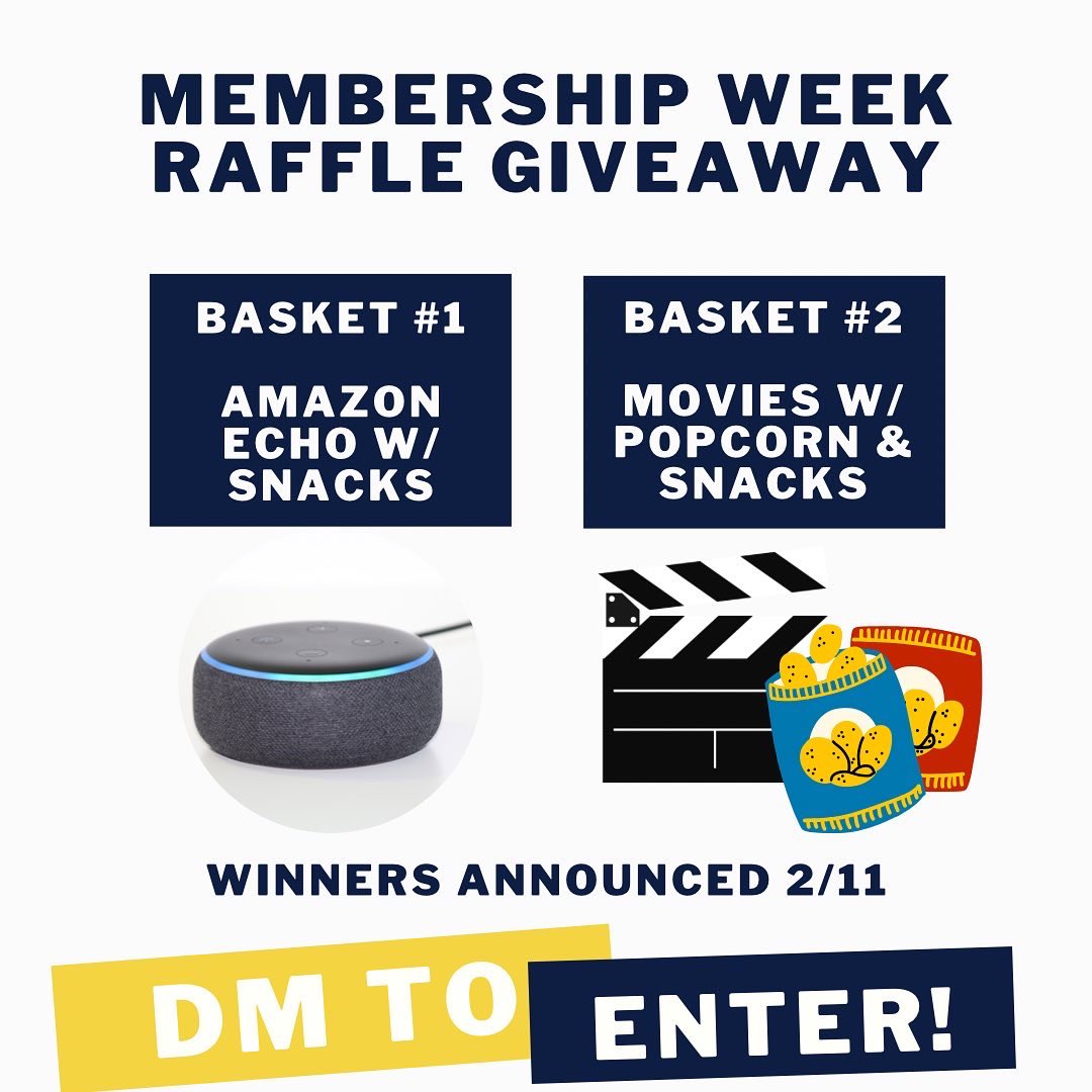 Membership Week starts on Monday! From giveaways to game night, you don’t wanna miss it!