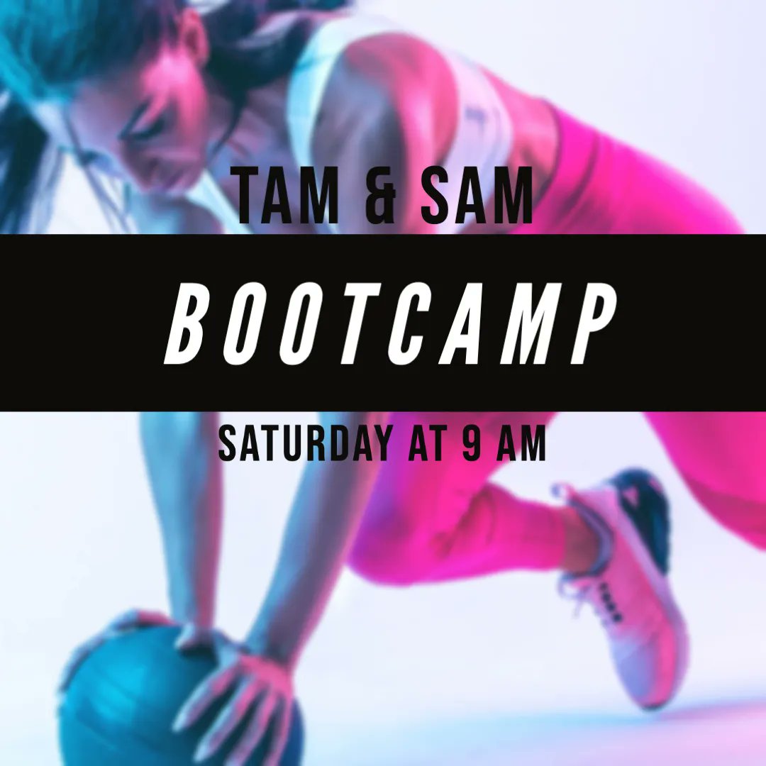 CapFitMadison's tweet image. Saturday morning, just show up!
TAM &amp;amp; SAM BOOTCAMP 9 AM