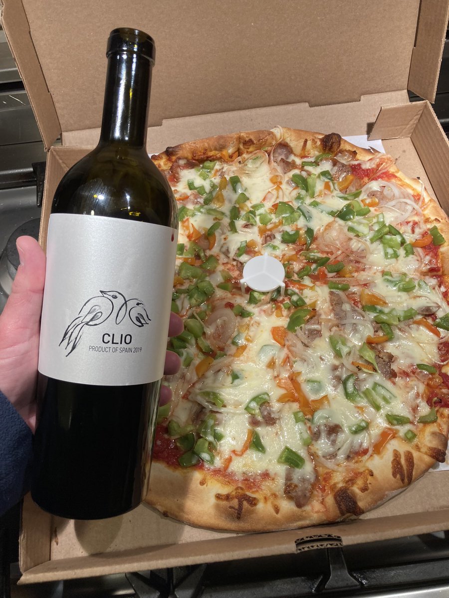 Clio and pizza night!