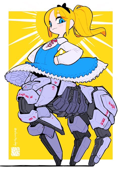 「女の子 ロボット」のTwitter画像/イラスト(人気順)