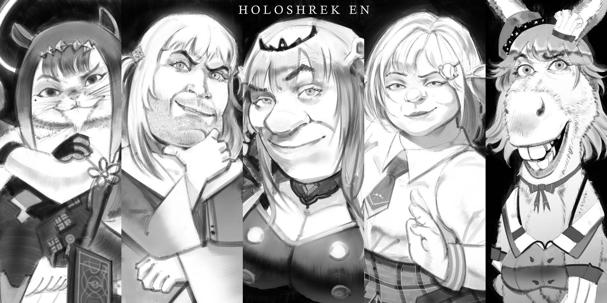 Xai On Twitter Holoshrek En Callillust Artsofashes 絵ニックス Inart い