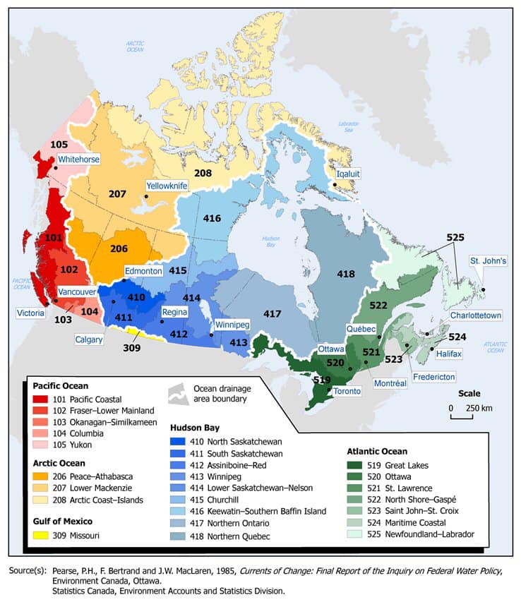 Do you know where Saskatchewan water ends up? 💧 Saskatchewan water contributes to 3 major drainage basins. 1 - The Hudson Bay; 2 - The Gulf of Mexico; 3 - The Arctic Ocean
#Saskatchewan #Watershed #WaterIsLife
