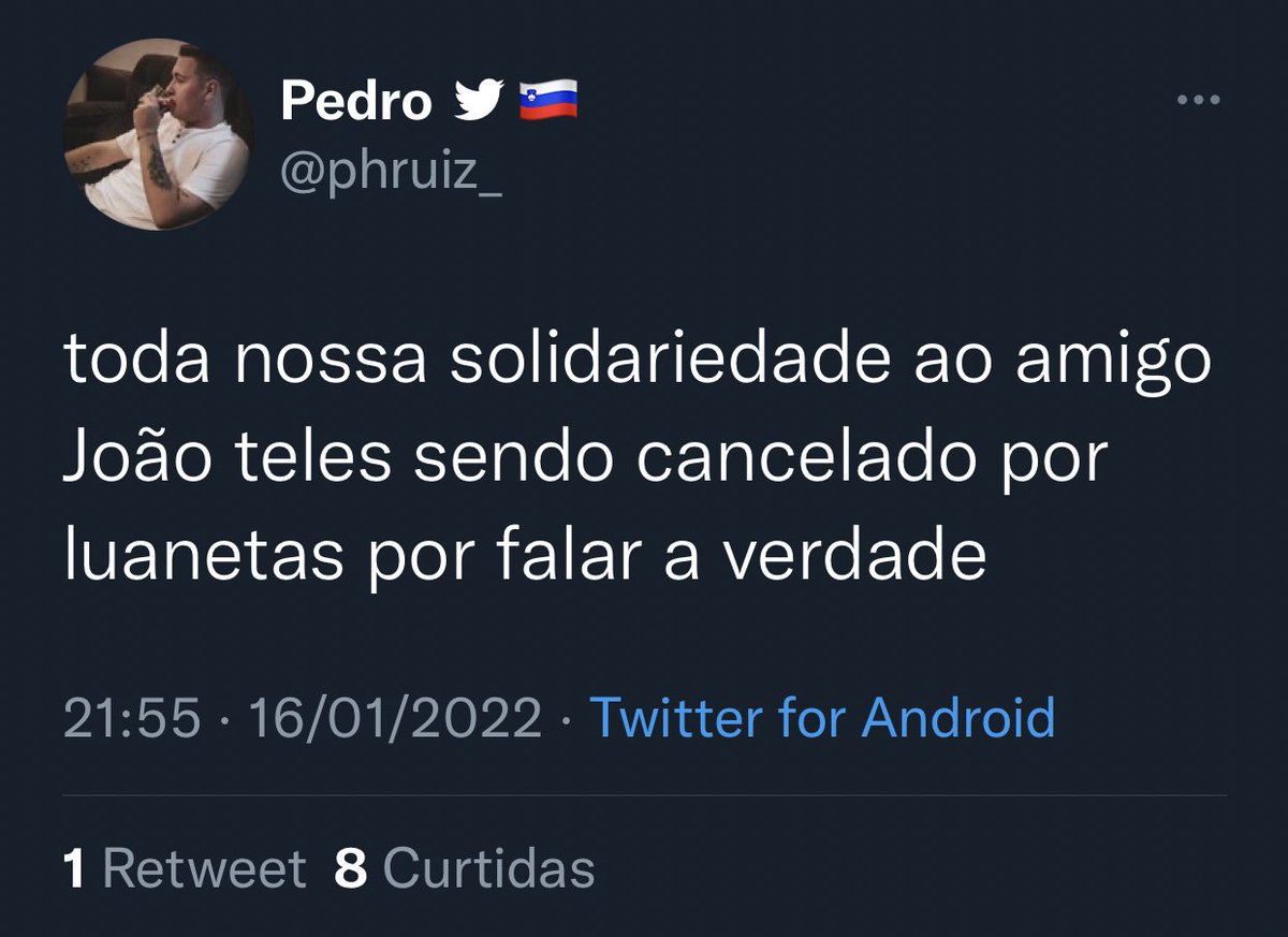 Agora parece que "revoada" não causou mais vergonha nos adm's, visto que o perfil pessoal do luan segue a conta e por lá eles não tem coragem de serem sinceros