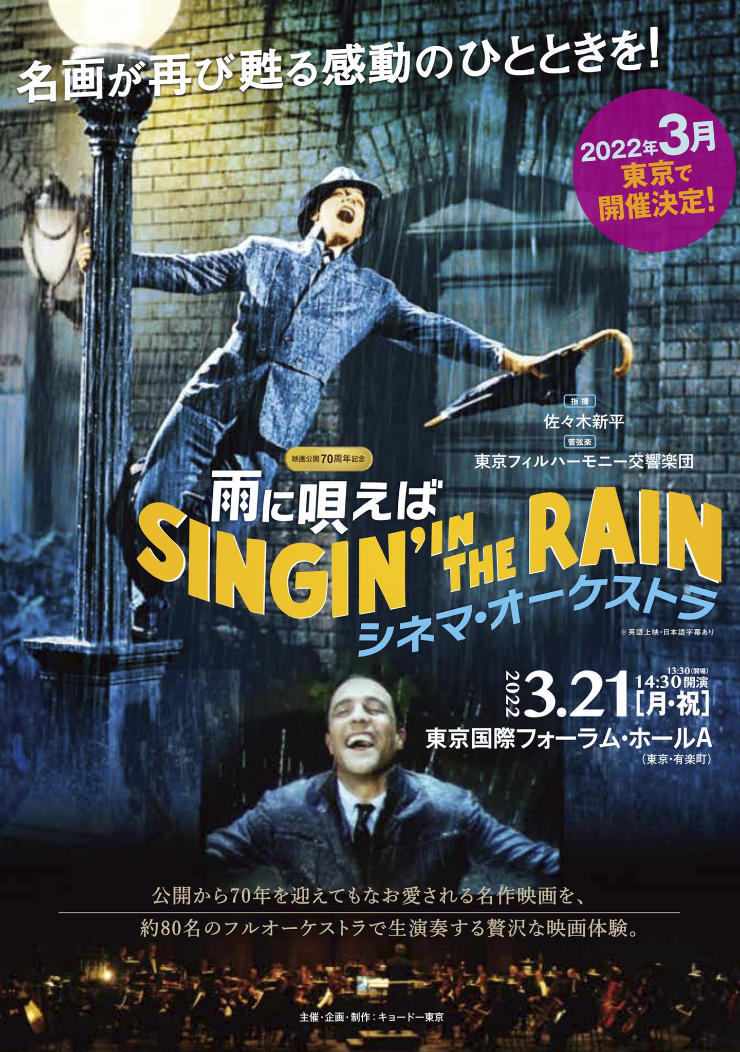 SINGIN' IN THE RAIN 雨に唄えば | tsp（トータル ステージ