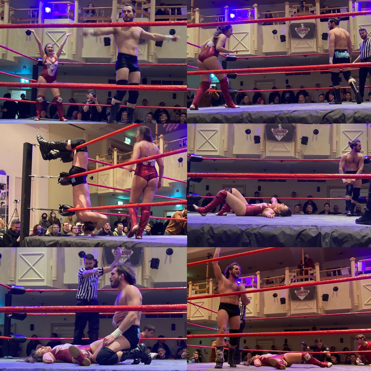 tuhtut's tweet photo. It was great to have you in Wales @amiraxblair - shame about the ending though. But what a match π
Beware @JimnLeeHunter
@Creation_PW #CreationPro https://t.co/ffuNaL0J4S