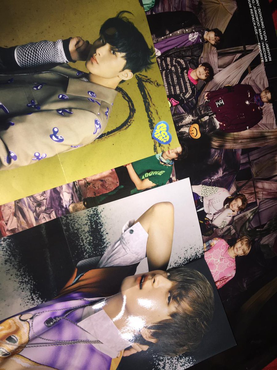 🐻 GIVEAWAY TIME 🐻

Gift : 
1. poster nct 127 ver catharsis
2. fp album hello future haechan 
3. fp album hello future mark
4. saldo spay 15k untuk 2 orang 

End : 6 feb 

Co by oren 🍊

Syarat Follow, RT, like, join gc line, good luck! 

note : kasih wish kalian !