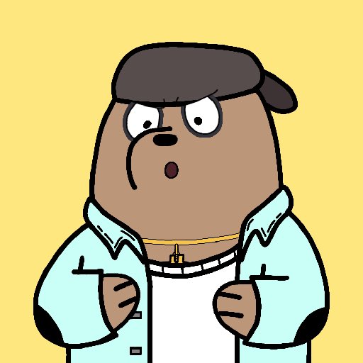 JoeBatters25's tweet image. Aye y’all check me out @_Weird_Bears officially a bear 🐻